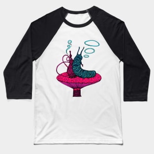 Hookah Smoking Caterpillar V.6.0 Baseball T-Shirt